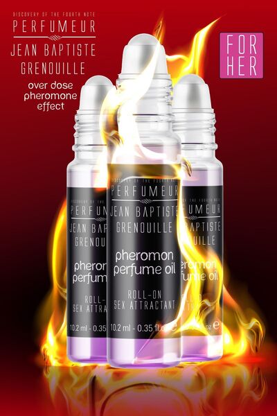 Jean Baptiste Grenouille Jbg 10 ml X 3 Adet Roll-on Pheromone Oil (FEROMON YAĞI) For Her