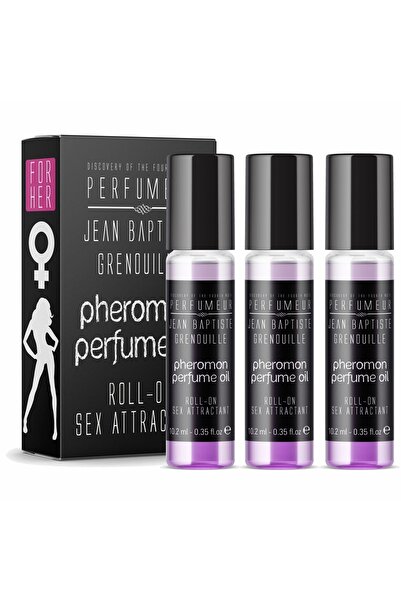 Jean Baptiste Grenouille Jbg 10 ml X 3 Adet Roll-on Pheromone Oil (FEROMON YAĞI) For Her