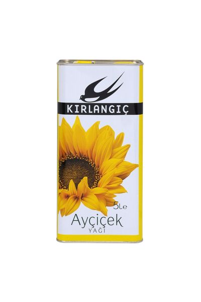 Kırlangıç Ayçiçek Yağı 5 lt Teneke