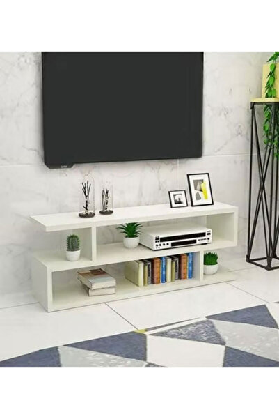 Modern home Modern TV and Coffee Table Living Room Home Furniture 80×20 White