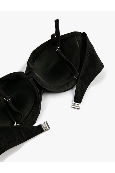 Koton Odnímatelné popruhy s vyztuženou kosticí Push Up Bikini Top