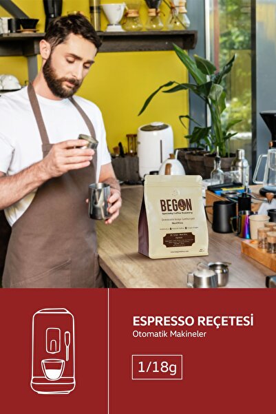 BEGON Nord Kivu Premium Espresso (ÖĞÜTÜLMÜŞ) Kahve 250g