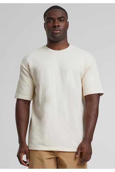 Urban Classics Frottee-T-Shirt – leichtes Crew-Style