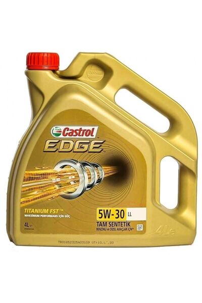 CASTROL Edge Titanium 5w-30 Ll 4 Lt Tam Sentetik Motor Yağ