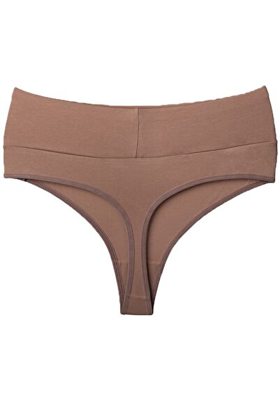 Vanilya Secret Tanga Yüksek Bel Toparlayıcı Pamuk Tekli Paket