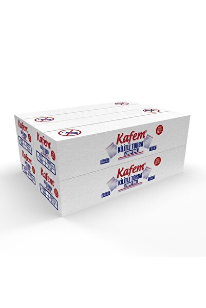 KAFEM 4 X 4 cm Kilitli Poşet / Naylon Torba ( 8.000 Adet ) - Kafem