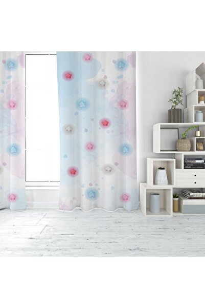 EVSEHOMES CURTINA DE FOLOSĂ CU IMPRIMARE DIGITALĂ STELARĂ