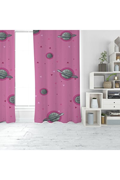 EVSEHOMES CURTINA DE FOND CU O ARIPIA CU PRINT PLANETĂ