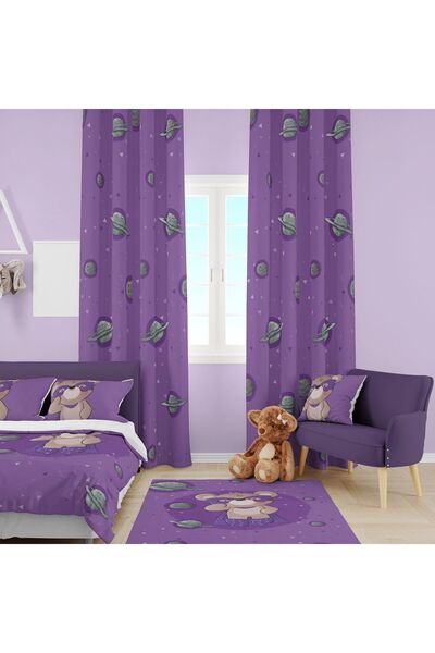 EVSEHOMES ΣΕΤ ΠΑΙΔΙΚΟ ΔΩΜΑΤΙΟ HERO BEAR (ΚΟΡΔΟΝΙ ΠΑΝΑ - ΚΡΕΒΑΤΙ ΚΑΛΥΜΜΑ ΚΑΙ Μ...