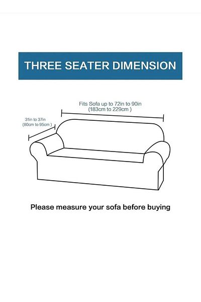 AKBU Wicker Pattern Lycra Fabric For Sofa, Sofa, Sofa Bed Cover Flexible 3+3+1+1set Sofa