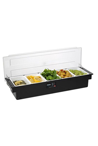 Corona Professional 5 Bölmeli Bar Servis Pc Gastronom Endüstriyel Servis Sunu...