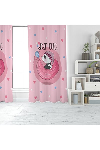 EVSEHOMES PANDA SITĂ LA LUNA IMPRIMARE DIGITALĂ PERDEAUĂ DE FOLOSĂ CU O ARIPI