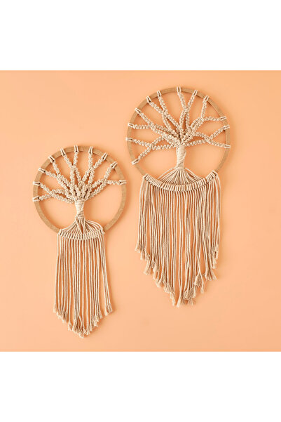 Bella Maison Lady Duvar Süsü 2'li Naturel