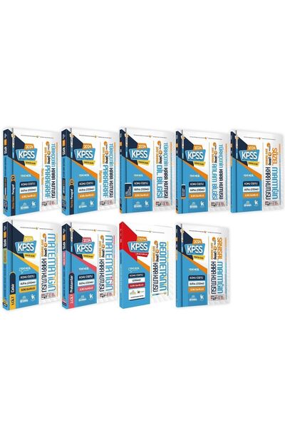 Karakutu Yayınları Kpss Kara Kutu Genel Yetenek Altın Set Konu Ö. Çözümlü 9lu...