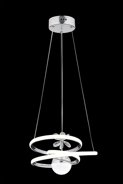 OSC HOME Led Chandelier Rose Pendant Lamp - Living Room, Hall, Entrance, Kitchen