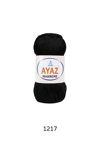 Ayaz Μακραμέ 1217 Μαύρο