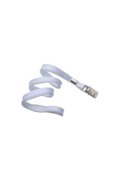 KRAF White Metal Card Strap Lanyard - 1 Piece