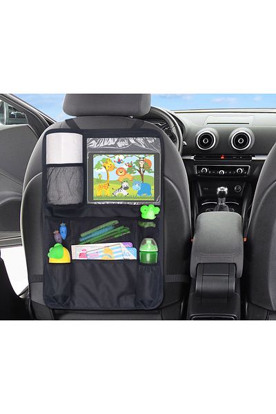Been Rearview Mirror + Car Seat Protector + Tablet and Phone Organizer + Car Seat Toy Set