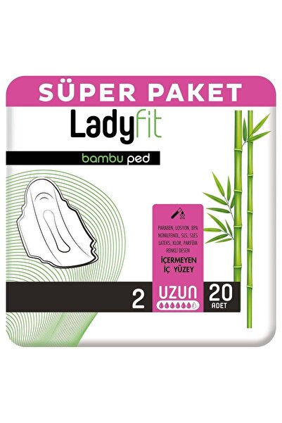Lady Fit Ladyfit Bambu Ped Süper Uzun 20 Ped
