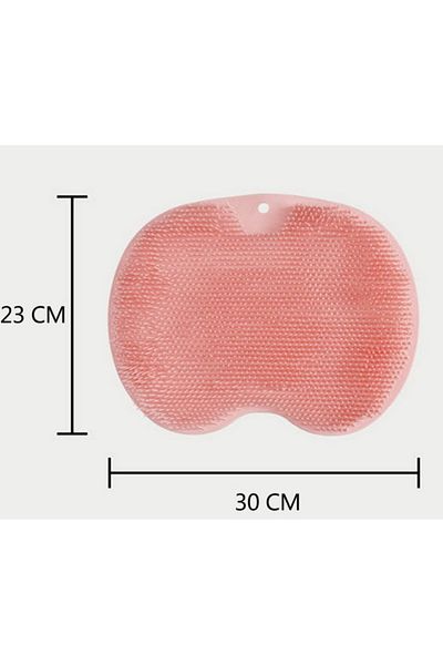 CMT Suction Cup Bathroom Back Brush And Massage Mat