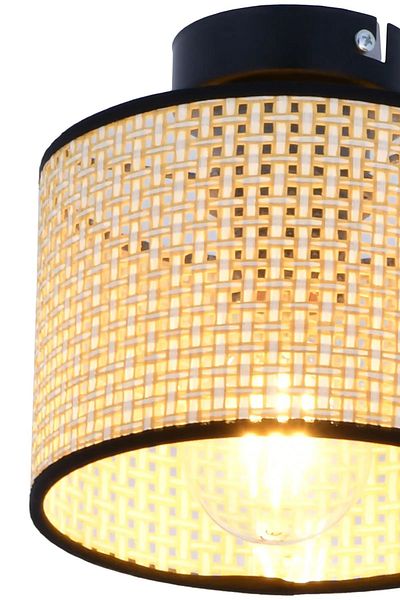 OSC HOME Single Wicker Hazaran Chandelier