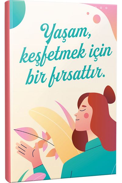Halk Kitabevi Life 48 Pages 13.5X19.5Cm Notebook