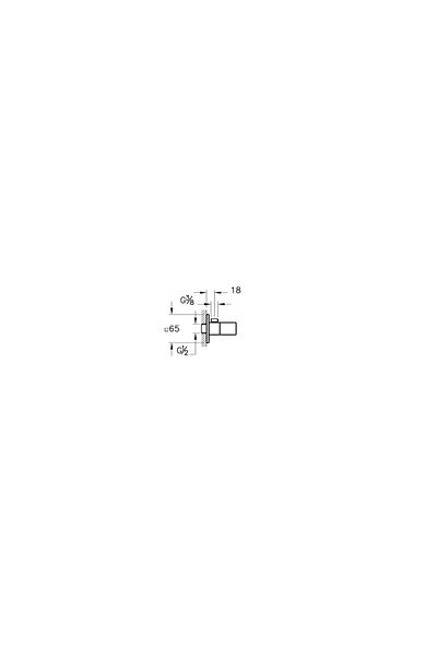 VitrA Intermediate Faucet Chrome - A45232 Model