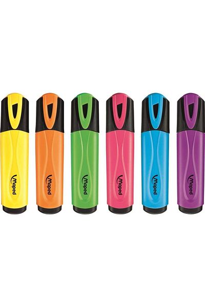 Maped Highlighter Set 6 Colors
