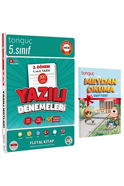 Tonguç Yayınları 5. Sınıf Yazılı Denemeleri 2. Dönem 1 ve 2. Yazılı Ve MEYDAN...