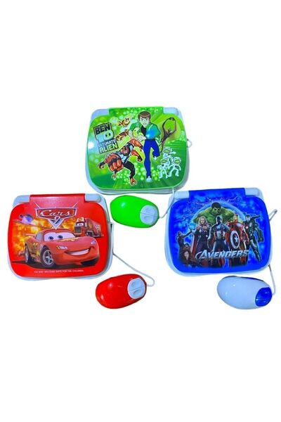 SPIDERMAN Oyuncak EĞİTİCİ LAPTOP TÜRKÇE VE İNGİLİZCE 100 FOKSİYONLU