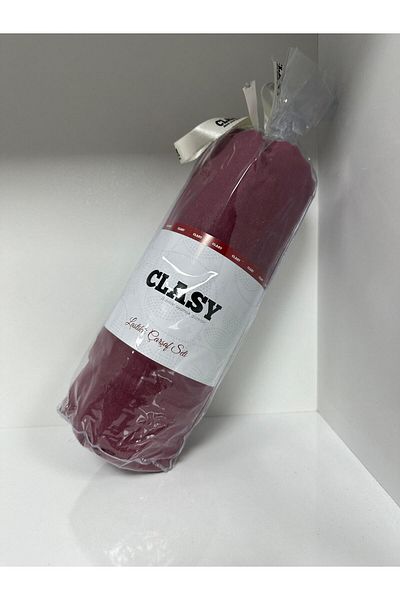 Clasy طقم ملاءات مرنة فردية من Ranforce - أحمر كلاريت عادي