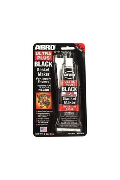 Abro 10040045 Sıvı Conta Siyah Oem 85gr