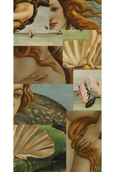 on the clouds The Nativity of Venus Art Printed Πλένεται αντιολισθητική βάση Ανθεκτικό στους λεκέδες Ματ γιόγκα Pilates
