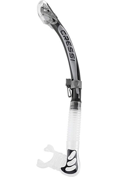 Cressi Alpha Ultra Dry Şnorkel Black / Silver