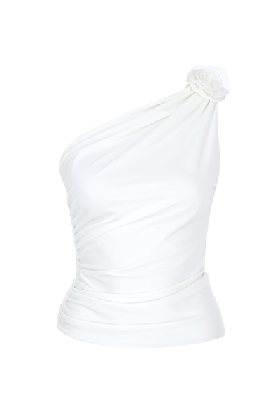 Herfetch White Lotus Top