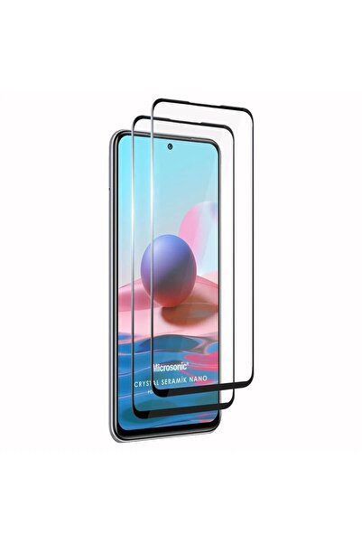 ZETT Xiaomi Red Mi Note 10 - Seramik Nano Kırılmaz Ekran Koruyucu - Anti Stat...