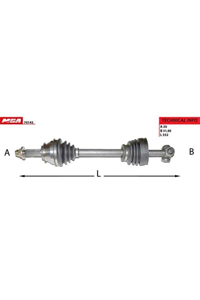 MGA 70143 Aks Sol Uno 70 Sx Uno 70 95-