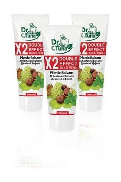 Farmasi Dr C. Tuna - Pferde Balm Chestnut Balm 250mlx3 Pieces