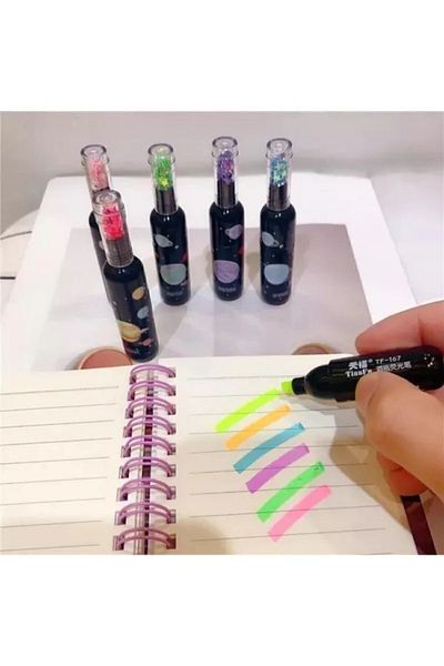 Keyfi Sepet Planet Set of 6 Highlighters