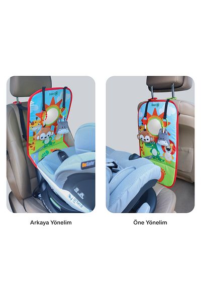 Been Car Seat Toy + Colorful Rings Set
