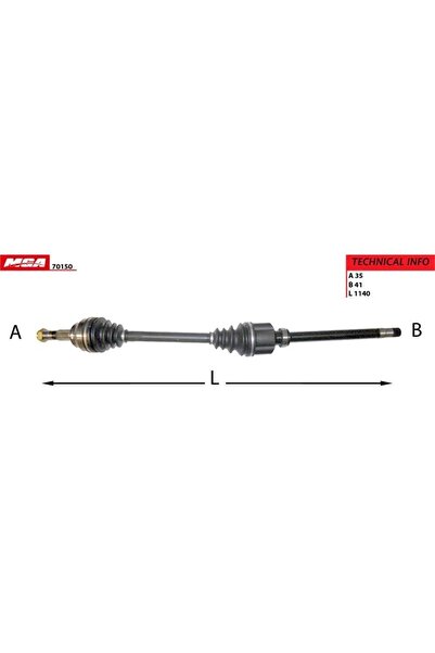 MGA 1349785080 Aks Sag (fıat: Ducato/ Peugeot: Boxer/ Cıtroen: Jumper 2.2 Mjt...