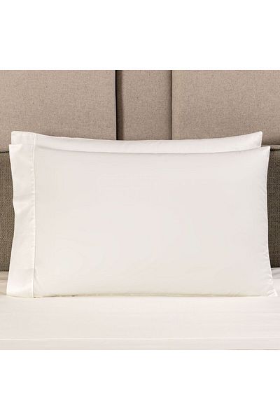 METİNEV Cotton Satin Cream Pillow Case