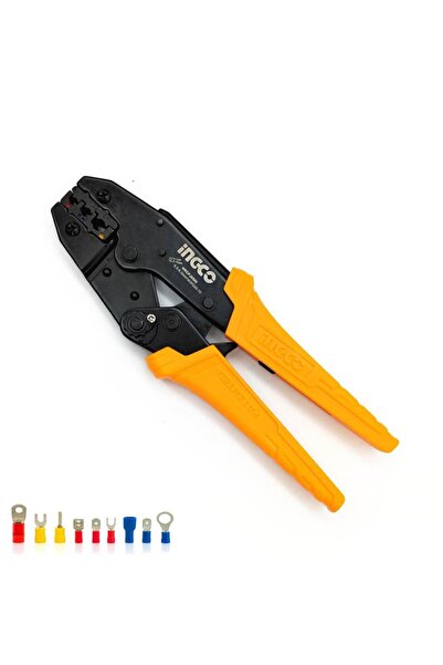 Ingco İzoleli Kablo Ucu Sıkma Pensesi 0.50 - 6 Mm2 (YYT-7)