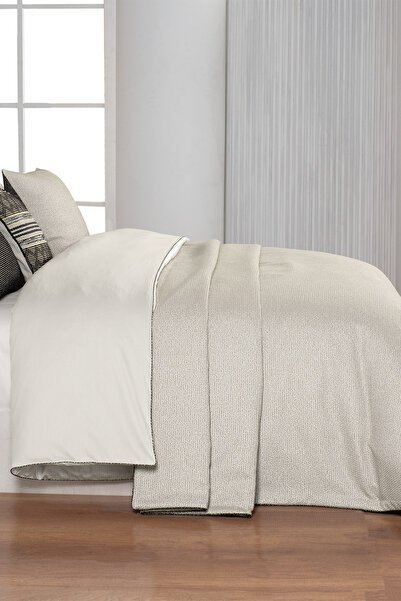 Sarev Ezra Double Duvet Cover and Bedspread Set - 100% Cotton