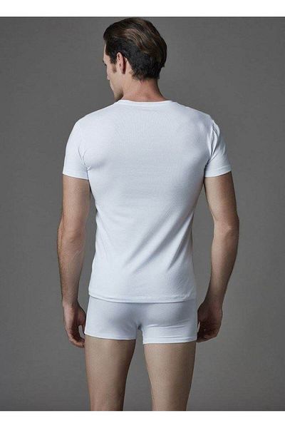 Eros 2 Pieces V-Neck Men's Short Sleeve Undershirt