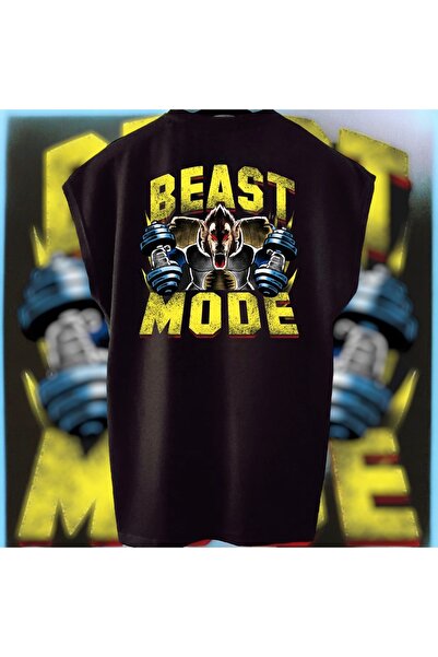 Vordevia Beast Mode Štampano Atlet sa pola rukava T-shirt