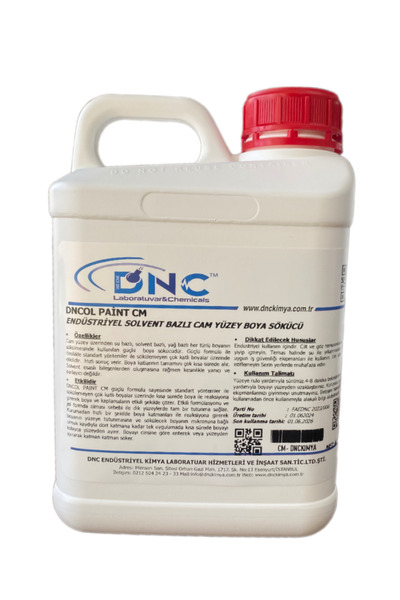 DNC Cam Boya Sökücü En Güçlü Boya Sökücü-Dncol Paint CM 6kg