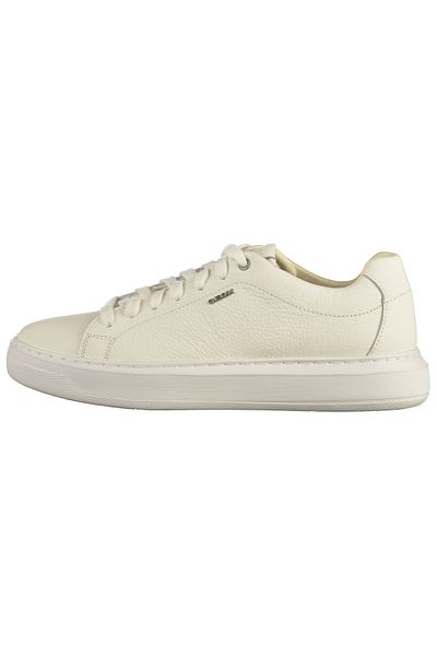 Geox Geox White Trainers Mens Shoes