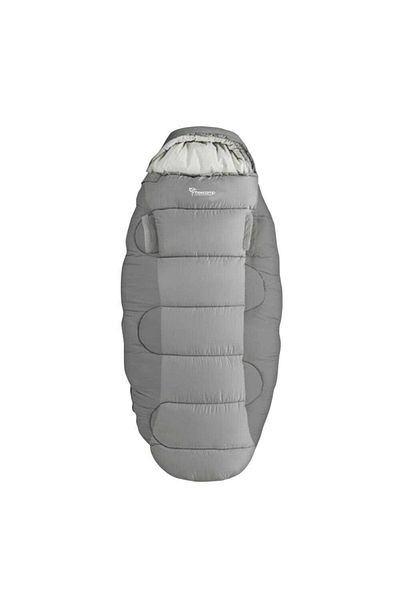 Begin Power Sleepwell 300 Gray Sleeping Bag -12 Degree, 210x90 Cm XL Jumpsuit