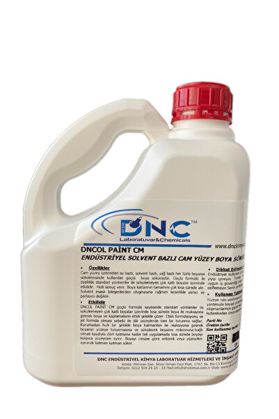 DNC Cam Boya Sökücü En Güçlü Boya Sökücü-Dncol Paint CM 3kg